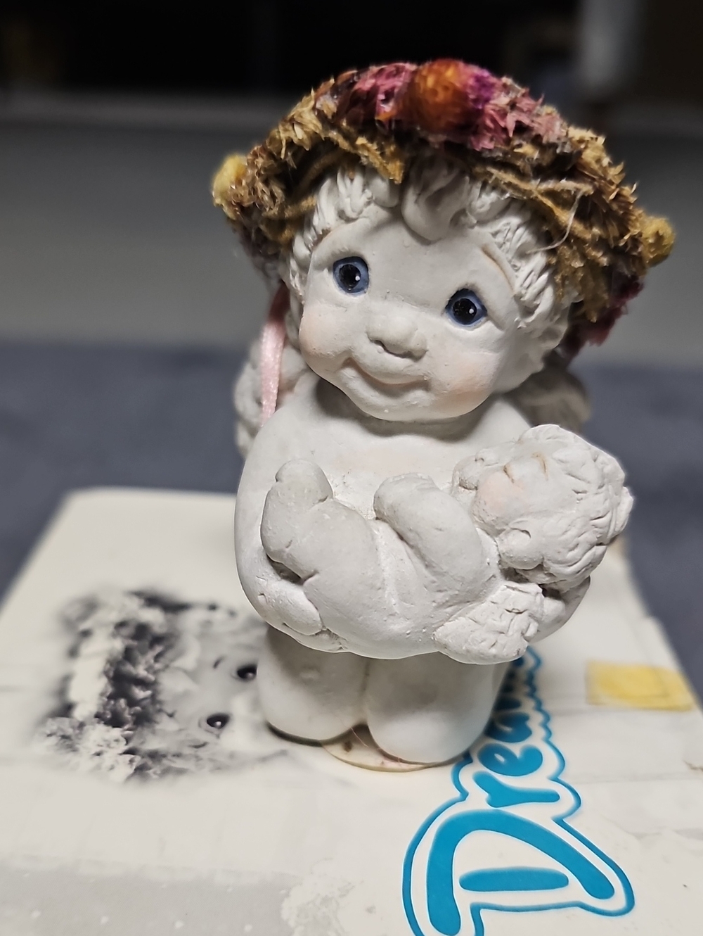 Vintage Dreamsicles Baby And Me Cherub Figurine 1991 Original Box DC054